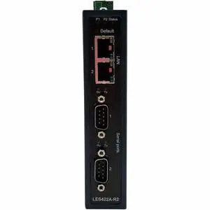 Black Box LES400 Series Industrial RS232/422/485 Serial Device Server LES422AR2 Black Box LES400 Series Industrial RS232/422/485 Serial Device Server LES422AR2