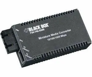Black Box MultiPower Miniature Transceiver/Media Converter Black Box MultiPower Miniature Transceiver/Media Converter