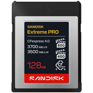Sandisk 128GB CFexpress 4.0 Type B Cards - PCIe4x2 CF - 3700MB/s(R) - 3500MB/s(W) - SDCFEB-128G-GN4NN Sandisk 128GB CFexpress 4.0 Type B Cards - PCIe4x2 CF - 3700MB/s(R) - 3500MB/s(W) - SDCFEB-128G-GN4NN