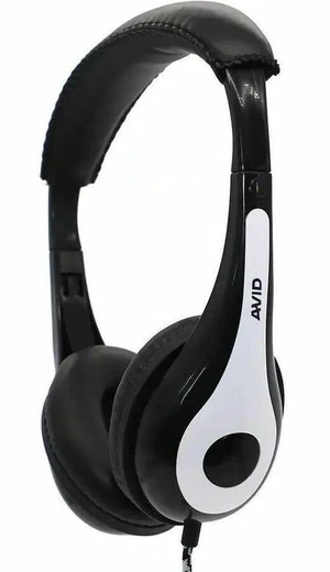 AVID Products AE-35 Binaural On-Ear USB-C Wired Headphones White 2AE35WUSB AVID Products AE-35 Binaural On-Ear USB-C Wired Headphones White 2AE35WUSB