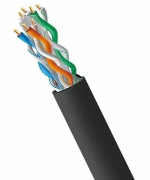 4XEM Cat 6A 1000ft 305 m Riser Bulk cable Black 4XCAT6A1000RBK 4XEM Cat 6A 1000ft 305 m Riser Bulk cable Black 4XCAT6A1000RBK
