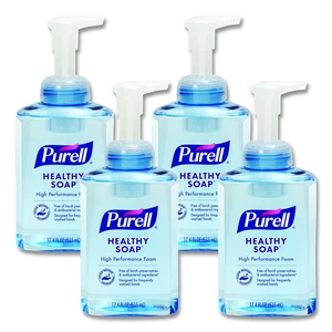 CLEAN RELEASE Technology CRT HEALTHY SOAP High Performance Foam Fresh Scent 515 mL 4/Carton 501404 CLEAN RELEASE Technology CRT HEALTHY SOAP High Performance Foam Fresh Scent 515 mL 4/Carton 501404