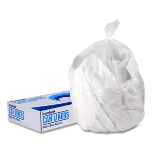 High-Density Can Liners 56 gal 16 mic 43 x 48 Natural Perforated Roll 200/Carton Z8648VNKR01 High-Density Can Liners 56 gal 16 mic 43 x 48 Natural Perforated Roll 200/Carton Z8648VNKR01