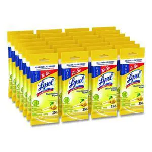 Disinfecting Wipes Flatpacks 1-Ply 6.69 x 7.87 Lemon and Lime Blossom White 15 Wipes/Flat Pack 24 Flat Packs/Carton 1920099799 Disinfecting Wipes Flatpacks 1-Ply 6.69 x 7.87 Lemon and Lime Blossom White 15 Wipes/Flat Pack 24 Flat Packs/Carton 1920099799