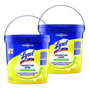 Lysol Disinfecting Wipe Bucket Lemon/Lime Blossom 2 Bkts/Ctn 1920099856 Lysol Disinfecting Wipe Bucket Lemon/Lime Blossom 2 Bkts/Ctn 1920099856