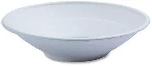 Vanguard Renewable and Compostable Sugarcane Bowls 24 oz White 400/Carton EPBL24NFA Vanguard Renewable and Compostable Sugarcane Bowls 24 oz White 400/Carton EPBL24NFA