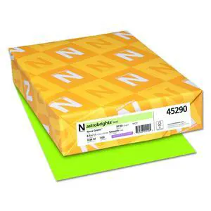 20lb Color Paper 20 lb Bond Weight 8.5 x 11 Terra Green 500/Ream 45290 20lb Color Paper 20 lb Bond Weight 8.5 x 11 Terra Green 500/Ream 45290