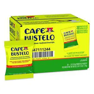 Decaffeinated Espresso Ground Coffee 2 oz Fraction Pack 30/Carton 7447111244 Decaffeinated Espresso Ground Coffee 2 oz Fraction Pack 30/Carton 7447111244