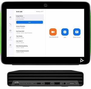 Poly Zoom Room Base Kit HP Mini PC w/TC10 ABA Poly Zoom Room Base Kit HP Mini PC w/TC10 ABA