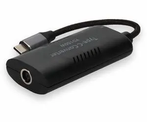 AddOn Dell 470-ACFH Compatible Black 7.4 mm x 5.0 mm to USB-C Power Adapter Tip AddOn Dell 470-ACFH Compatible Black 7.4 mm x 5.0 mm to USB-C Power Adapter Tip