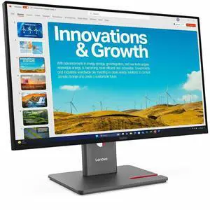 Lenovo ThinkVision 23.8 inch IPS QHD 120Hz USB-C Monitor - P24QD-40 Lenovo ThinkVision 23.8 inch IPS QHD 120Hz USB-C Monitor - P24QD-40