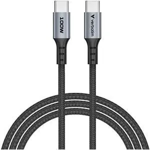 VERBATIM SYNC & CHARGE USB C TO USB C 100W 120 CM VERBATIM SYNC & CHARGE USB C TO USB C 100W 120 CM