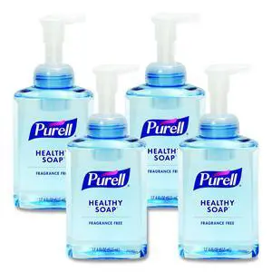 HEALTHY SOAP Gentle and Free Foam, Fragrance-Free, 515 mL, 4/Carton HEALTHY SOAP Gentle and Free Foam, Fragrance-Free, 515 mL, 4/Carton