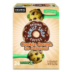 Cookie Dough So Delicious K-Cups 0.3 oz K-Cup 24/Box 5000366665 Cookie Dough So Delicious K-Cups 0.3 oz K-Cup 24/Box 5000366665