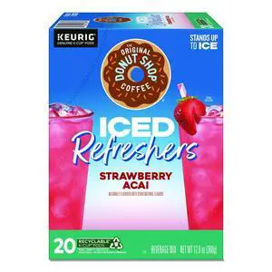 ICED Refreshers K-Cup Pods Strawberry Acai 20/Box 5000379382 ICED Refreshers K-Cup Pods Strawberry Acai 20/Box 5000379382
