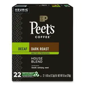 House Blend Decaf K-Cups 22/Box 5000363996 House Blend Decaf K-Cups 22/Box 5000363996