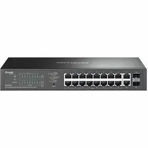 Omada 20-Port Gigabit Easy Managed Switch with 16-Port PoE+ Omada 20-Port Gigabit Easy Managed Switch with 16-Port PoE+