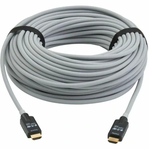Eaton Tripp Lite series High-Speed Armored HDMI Fiber Active Optical Cable HDMI 2.1 8K 60 Hz 48 Gbps HDR M/M Black 30M Eaton Tripp Lite series High-Speed Armored HDMI Fiber Active Optical Cable HDMI 2.1 8K 60 Hz 48 Gbps HDR M/M Black 30M
