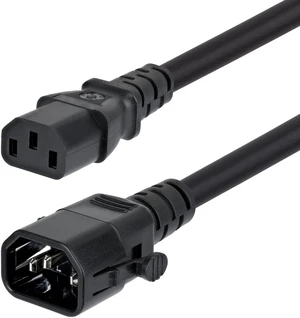 10FT HEAVY DUTY POWER CORD TAA LOCKING C14 TO C13 EXTENSION CORD 10FT HEAVY DUTY POWER CORD TAA LOCKING C14 TO C13 EXTENSION CORD