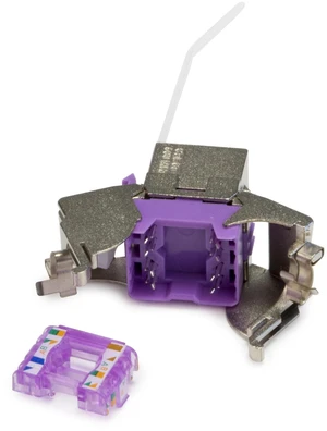 Platinum Tools Keystone Cat6A Jack Platinum Tools Keystone Cat6A Jack