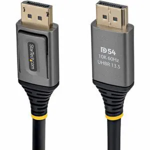 StarTech 1m DisplayPort 2.1 Cable VESA Certified DP54 DisplayPort Cable 8K 60Hz 8K 144Hz/4K 240Hz w/DSC 1.2a DP 2.1 Monitor Cord StarTech 1m DisplayPort 2.1 Cable VESA Certified DP54 DisplayPort Cable 8K 60Hz 8K 144Hz/4K 240Hz w/DSC 1.2a DP 2.1 Monitor Cord