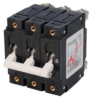 Blue Sea 7289 C-Series Triple Pole Circuit Breaker - 80A Blue Sea 7289 C-Series Triple Pole Circuit Breaker - 80A