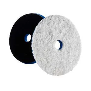Lake Country HDO Heavy Cutting Microfiber Pad 5.5" - Blue Foam w/White Microfiber Lake Country HDO Heavy Cutting Microfiber Pad 5.5" - Blue Foam w/White Microfiber