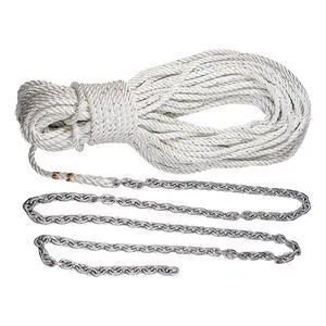 Lewmar Anchor Rode 15 5/16 G4 Chain w/150 5/8 Rope w/Shackle Lewmar Anchor Rode 15 5/16 G4 Chain w/150 5/8 Rope w/Shackle