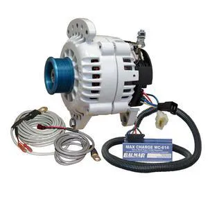Balmar Alternator 100 AMP Kit 12V 3.15" Dual Foot Saddle J10 Pulley Regulator & Temp Sensor Balmar Alternator 100 AMP Kit 12V 3.15" Dual Foot Saddle J10 Pulley Regulator & Temp Sensor
