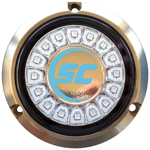 Shadow-Caster Bimini Blue Single Color Underwater Light - 16 LEDs - Bronze Shadow-Caster Bimini Blue Single Color Underwater Light - 16 LEDs - Bronze