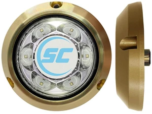 Shadow-Caster SC3 Series Great White Bronze Surface Mount Underwater Light Shadow-Caster SC3 Series Great White Bronze Surface Mount Underwater Light