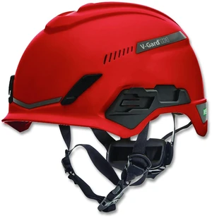V-Gard H1 Safety Helmet Vented Brimless Fas-Trac III Pivot Ratchet Suspension One Size Fits Most 6.5 to 8 Red 10194784 V-Gard H1 Safety Helmet Vented Brimless Fas-Trac III Pivot Ratchet Suspension One Size Fits Most 6.5 to 8 Red 10194784