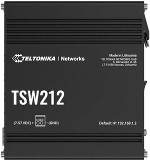 TSW212 L2 MANAGED SWITCH 8 GBE, 2 SFP PORTS, PROFINET DISABLED BY DEFAULT TSW212 L2 MANAGED SWITCH 8 GBE, 2 SFP PORTS, PROFINET DISABLED BY DEFAULT