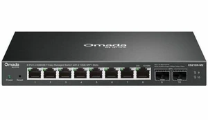 Omada 8-Port 2.5G BASE-T Easy Managed Switch with 2 10GE SFP+ Slots Omada 8-Port 2.5G BASE-T Easy Managed Switch with 2 10GE SFP+ Slots