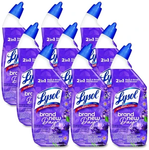 Clinging Gel Brand New Day Toilet Bowl Cleaner Lavender and Cotton Blossom 24 oz Angle-Neck Bottle 9/Carton 1920056251 Clinging Gel Brand New Day Toilet Bowl Cleaner Lavender and Cotton Blossom 24 oz Angle-Neck Bottle 9/Carton 1920056251