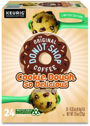 Cookie Dough So Delicious K-Cups 0.3 oz K-Cup 24/Box 5000366665 Cookie Dough So Delicious K-Cups 0.3 oz K-Cup 24/Box 5000366665
