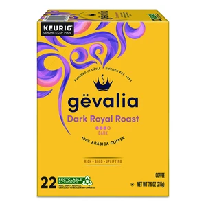 Dark Royal Roast K-Cup Pods 22/Box 5000390630 Dark Royal Roast K-Cup Pods 22/Box 5000390630