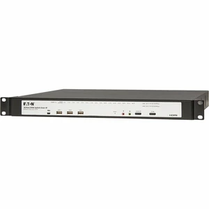 Eaton 16-Port Cat5e KVM over IP Switch Virtual Media 2 Remote/1 Local User HDMI Output 1U Rack-Mount TAA Eaton 16-Port Cat5e KVM over IP Switch Virtual Media 2 Remote/1 Local User HDMI Output 1U Rack-Mount TAA