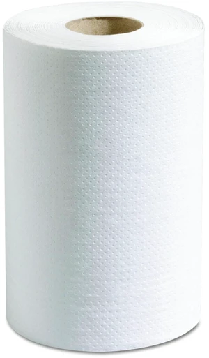 100% Recycled Hardwound Roll Paper Towels 1-Ply 7.88" x 350 ft White 12 Rolls/Carton P700B 100% Recycled Hardwound Roll Paper Towels 1-Ply 7.88" x 350 ft White 12 Rolls/Carton P700B