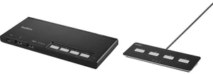 Belkin 4-Port Dual Head DVI Modular Secure KVM Switch W/ Remote F1DN204MODDD4 Belkin 4-Port Dual Head DVI Modular Secure KVM Switch W/ Remote F1DN204MODDD4