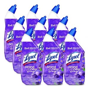 Clinging Gel Brand New Day Toilet Bowl Cleaner Lavender and Cotton Blossom 24 oz Angle-Neck Bottle 9/Carton 1920056251 Clinging Gel Brand New Day Toilet Bowl Cleaner Lavender and Cotton Blossom 24 oz Angle-Neck Bottle 9/Carton 1920056251