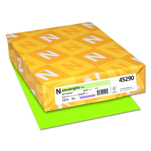 20lb Color Paper 20 lb Bond Weight 8.5 x 11 Terra Green 500/Ream 45290 20lb Color Paper 20 lb Bond Weight 8.5 x 11 Terra Green 500/Ream 45290
