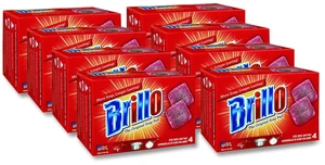 Steel Wool Soap Pads 2.5 x 3 Gray/Pink 4 Pads/Box 12 Boxes/Carton 53304 Steel Wool Soap Pads 2.5 x 3 Gray/Pink 4 Pads/Box 12 Boxes/Carton 53304