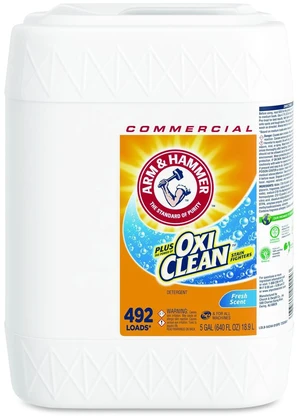 Arm & Hammer Liquid Laundry Detergent Professional, Clean Burst, 5 Gallon 640 Loads Arm & Hammer Liquid Laundry Detergent Professional, Clean Burst, 5 Gallon 640 Loads