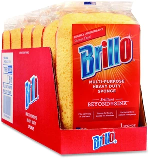 Multi-Purpose Sponge 4.25 x 6.25 2.12" Thick Yellow 6/Carton 22401 Multi-Purpose Sponge 4.25 x 6.25 2.12" Thick Yellow 6/Carton 22401
