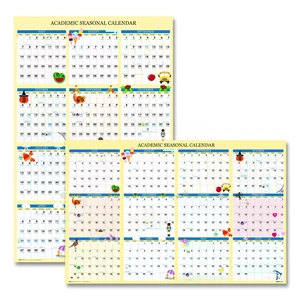 Recycled Academic Seasonal Laminated Wall Calendar Illustrated Seasons 24 x 37 12-Month July to June 2025 to 2026 39835 Recycled Academic Seasonal Laminated Wall Calendar Illustrated Seasons 24 x 37 12-Month July to June 2025 to 2026 39835