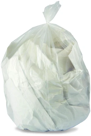 Linear Low-Density Can Liners with Dual-Dispense Box 55 gal 1.3 mil 40" x 53" Clear 100/Carton H8053PCRAC Linear Low-Density Can Liners with Dual-Dispense Box 55 gal 1.3 mil 40" x 53" Clear 100/Carton H8053PCRAC