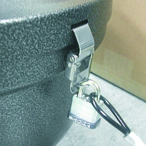 Ex-Cell Smokers' Oasis Lock Kit 48in Plastic-Coated Steel Cable w/Lock/Key Ex-Cell Smokers' Oasis Lock Kit 48in Plastic-Coated Steel Cable w/Lock/Key
