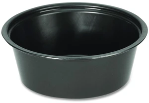 Portion Cups 1.5 oz Plastic Black 250/Sleeve 10 Sleeves/Carton PPC150B Portion Cups 1.5 oz Plastic Black 250/Sleeve 10 Sleeves/Carton PPC150B