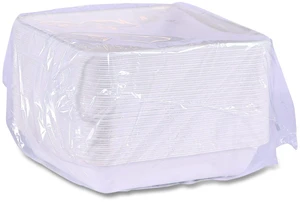 Vanguard Worldview Renewable and Compostable Sugarcane Take-Out Containers 47 oz 9 x 9 x 1.5 White 200/Carton EPSCS9TNFA Vanguard Worldview Renewable and Compostable Sugarcane Take-Out Containers 47 oz 9 x 9 x 1.5 White 200/Carton EPSCS9TNFA